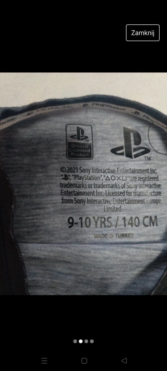Koszulka PlayStation 140
