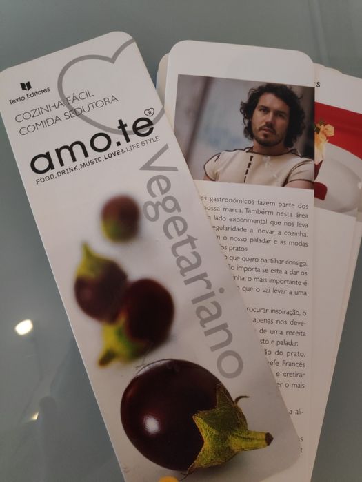 Cozinha-me, Annamaria Tedesco e livro de receitas Vegetarianas Amo-te