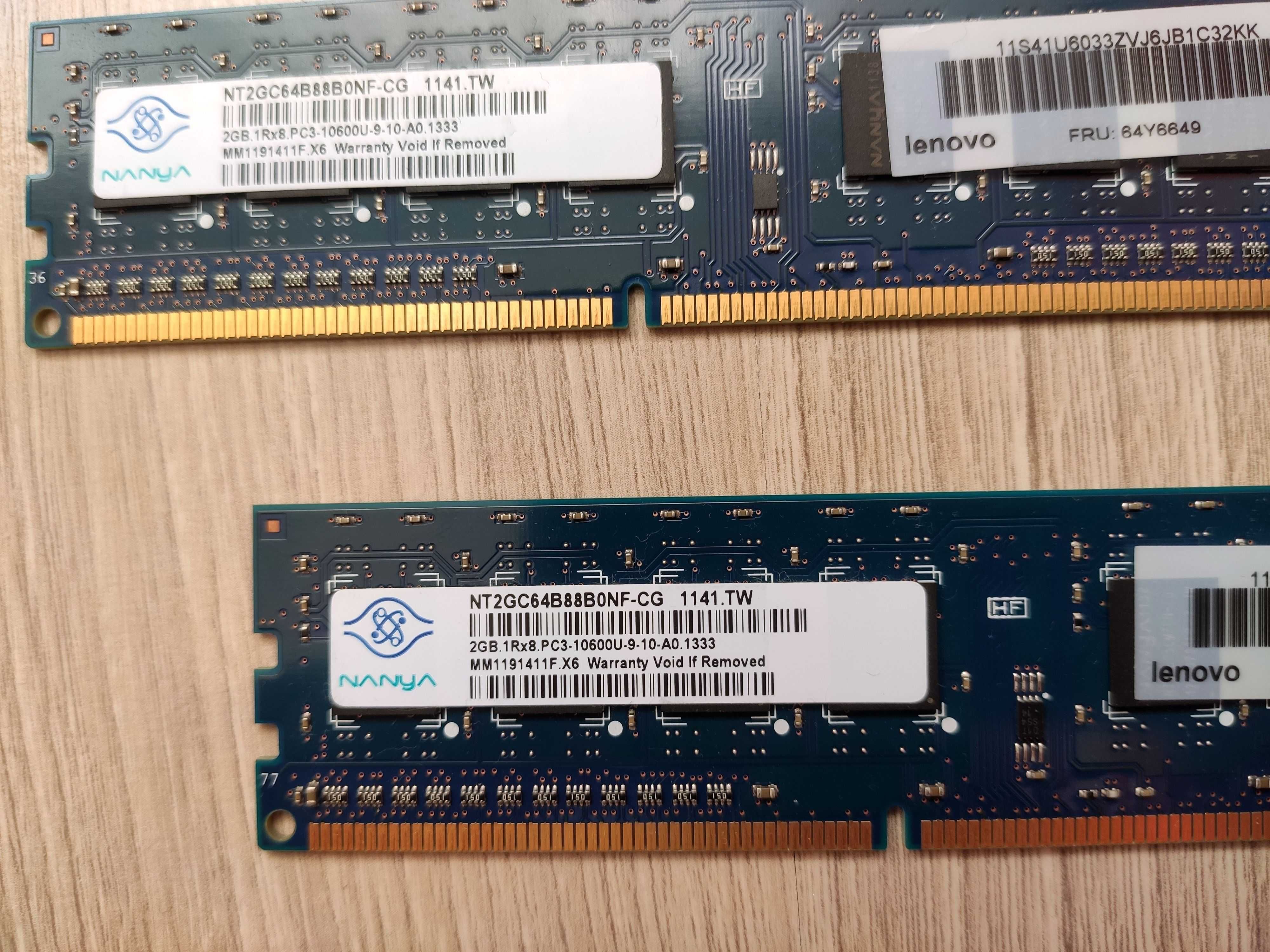 Pamięć RAM Nanya NT2GC64B88B0NF-CG 2x2GB = 4GB