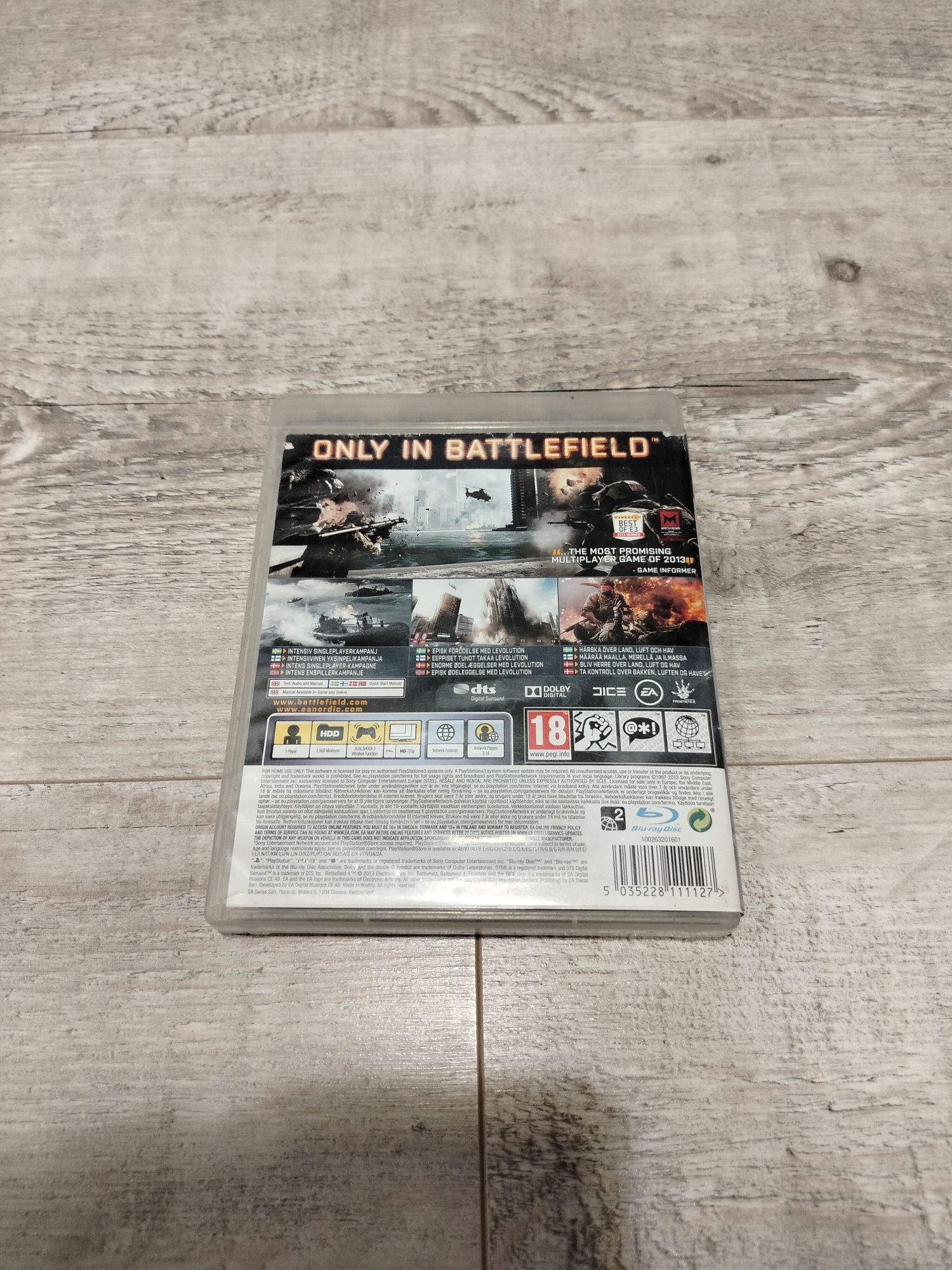 Gra Battlefield 4 ps3