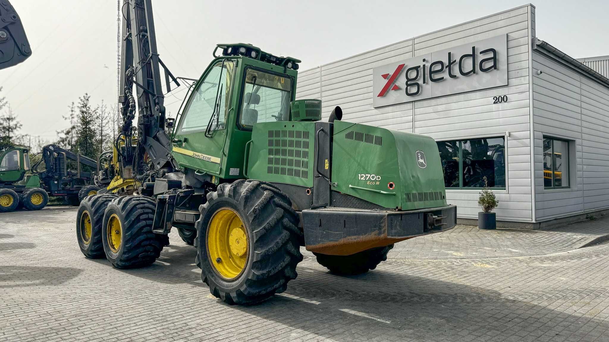 Harvester John Deere 1270D ECO III ROK 2008