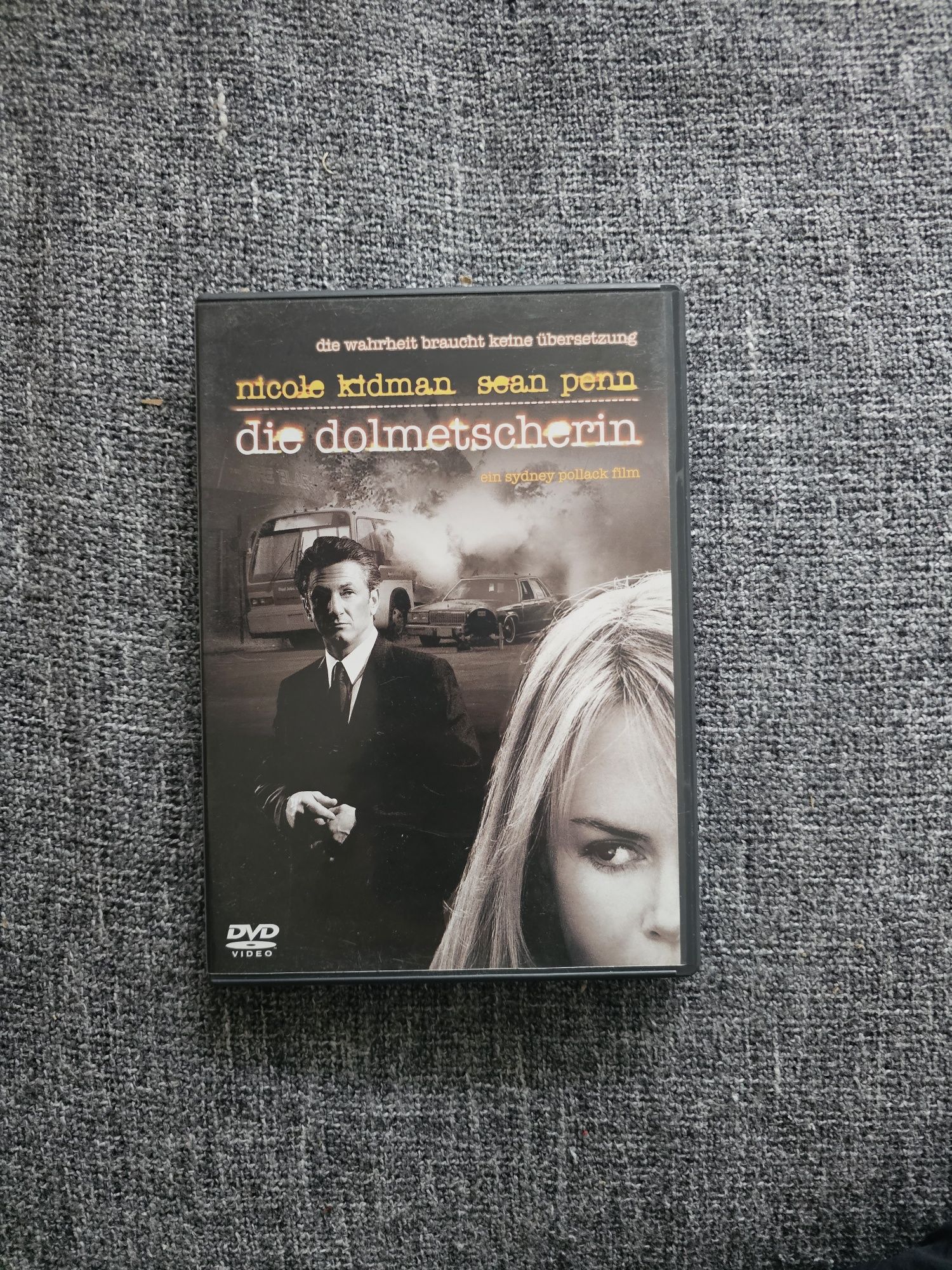 "Die Dolmetscherin" DVD. J.Angielski i niemiecki.