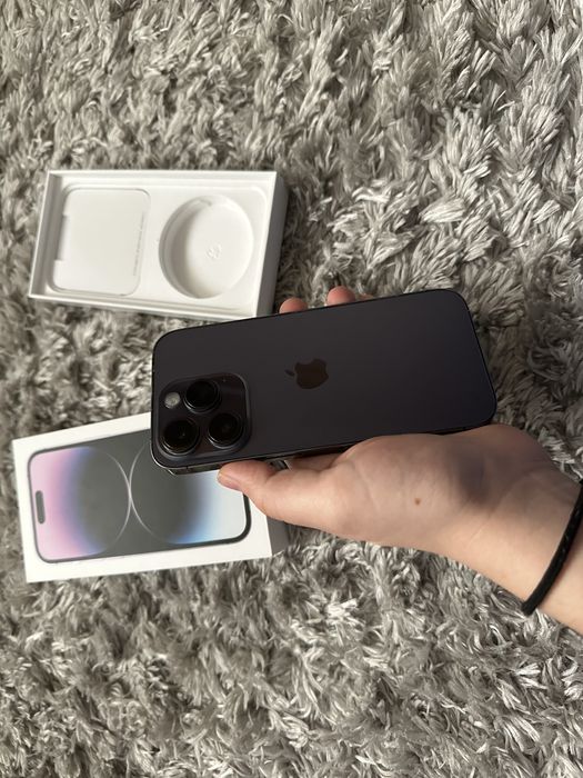 iPhone 14 Pro 128GB Fioletowy – BDB Stan, Bateria 83%