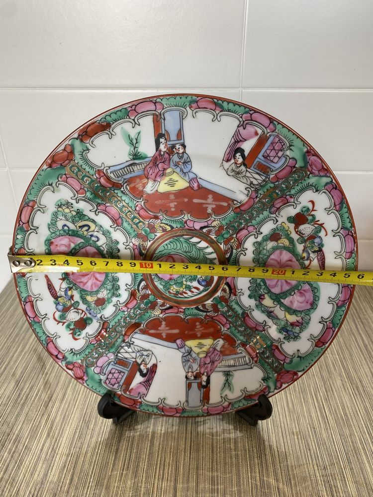 Prato de porcelanan macau