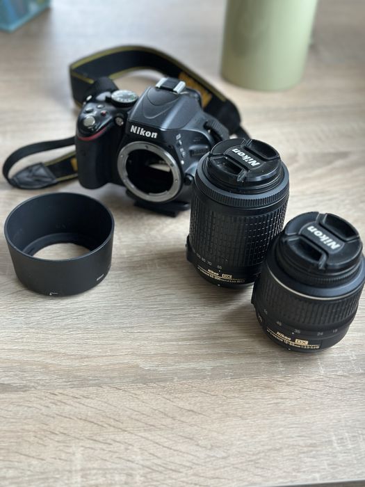 Aparat Nikon D5100 + dwa obiektywy