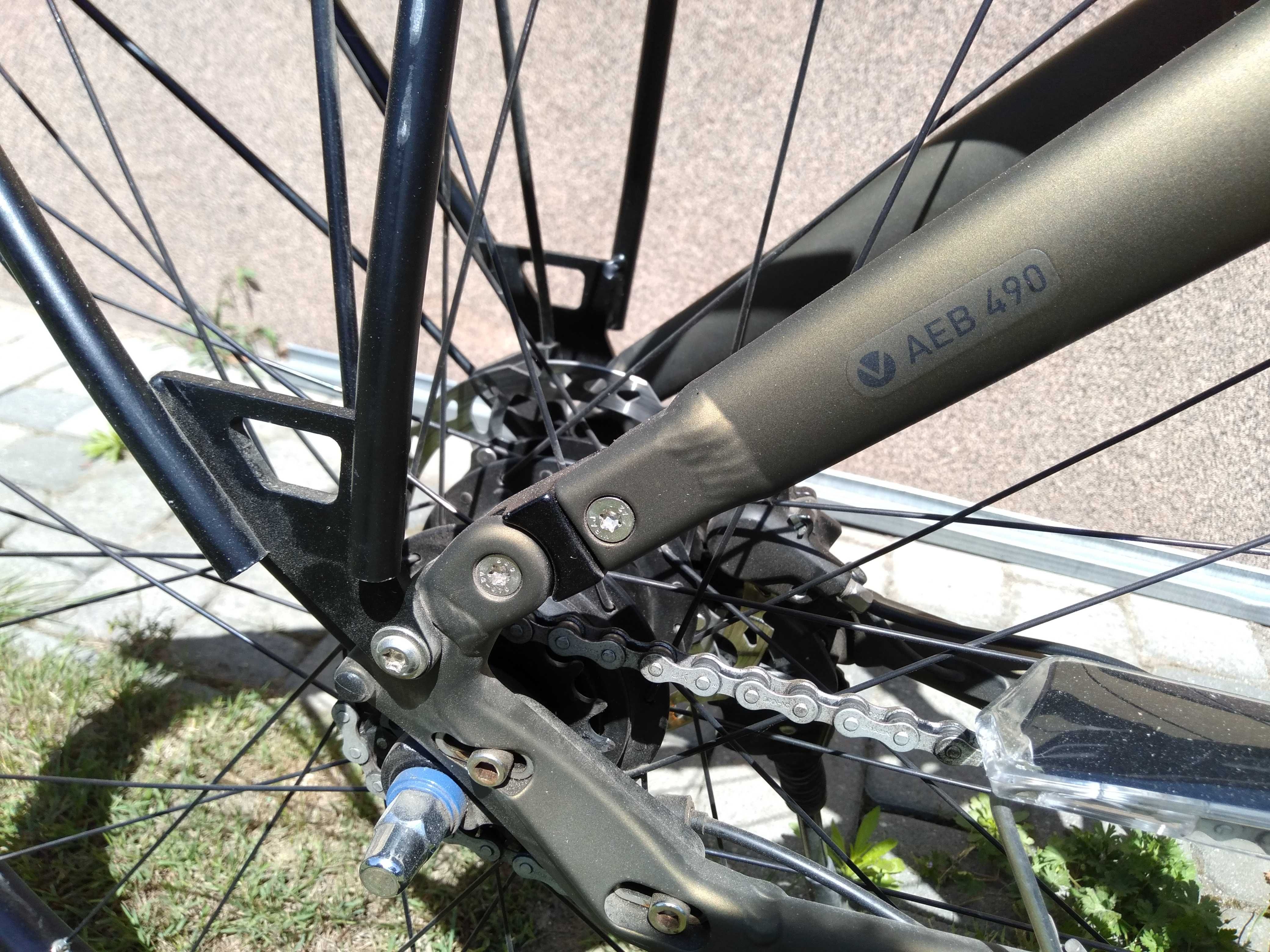 Rower elektryczny marki Velodeville, silnik Bosh