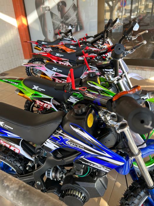 Mini Mota de Cross 49cc para crianças - Novas