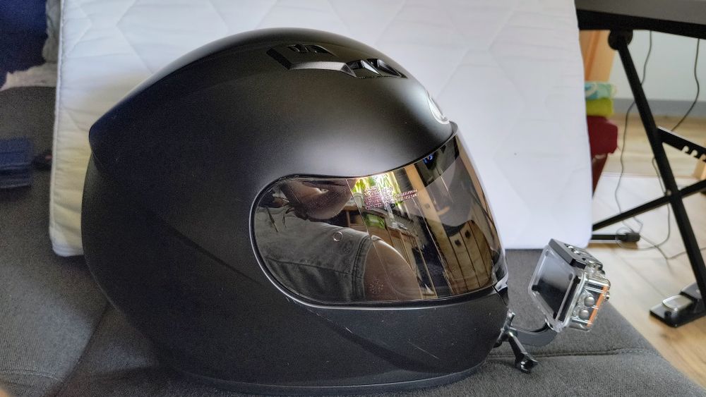 HJC CS-15 Kask motocyklowy Pin lock+szyba ściemniająca+kamerka