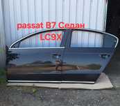 Двері Passat B7 B6 Чорний LC9X Європа