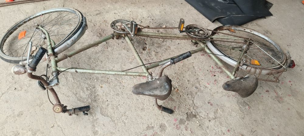 Rower tandem do renowacji