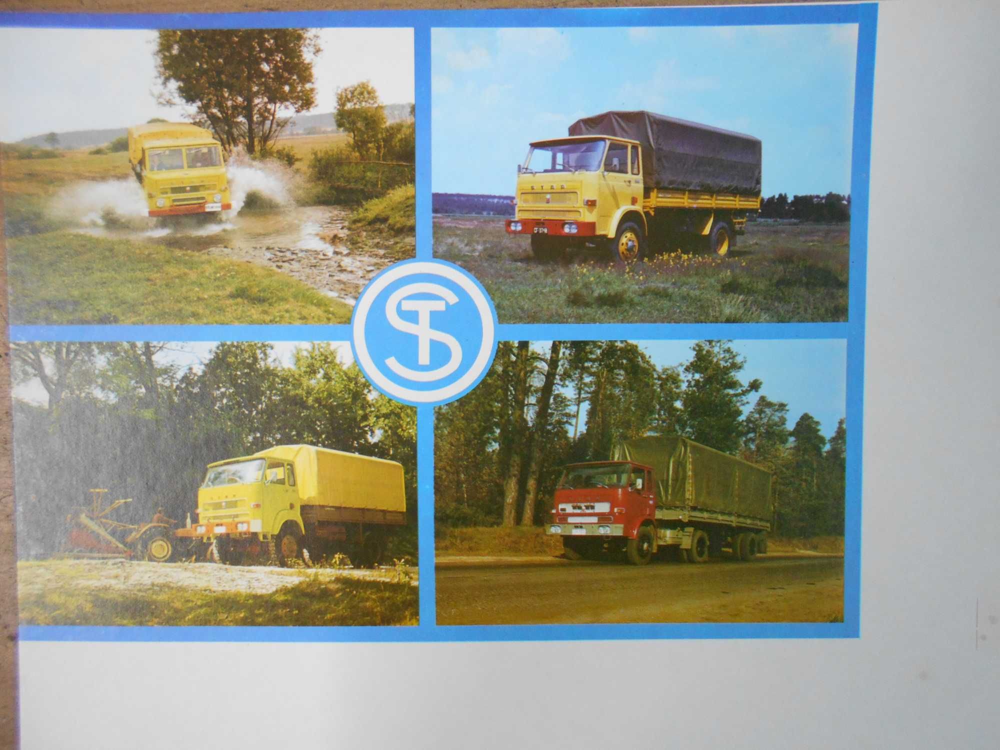 Star 266, 660M2 schematy silnika,skrzyni/10 plakatów