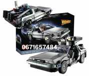 конструктор LEGO Delorean 1872 деталей/Назад в майбутнє/Машина часу