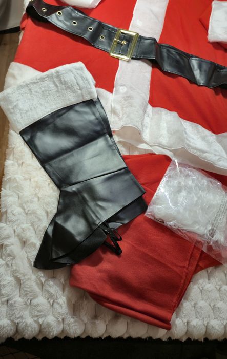 Strój Świętego Mikołaja/ kostium Świętego Mikołaja L