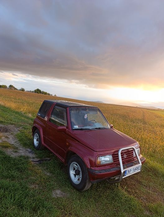 Suzuki Vitara cabrio hardtop 1.6 LPG 4x4 na grzybki lub rybki