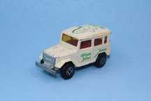 Miniatura antiga Majorette Toyota Land Cruiser