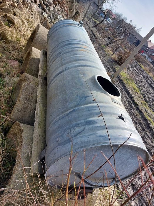 beczka ocynkowana, bez uszkodzeń , do podlewania