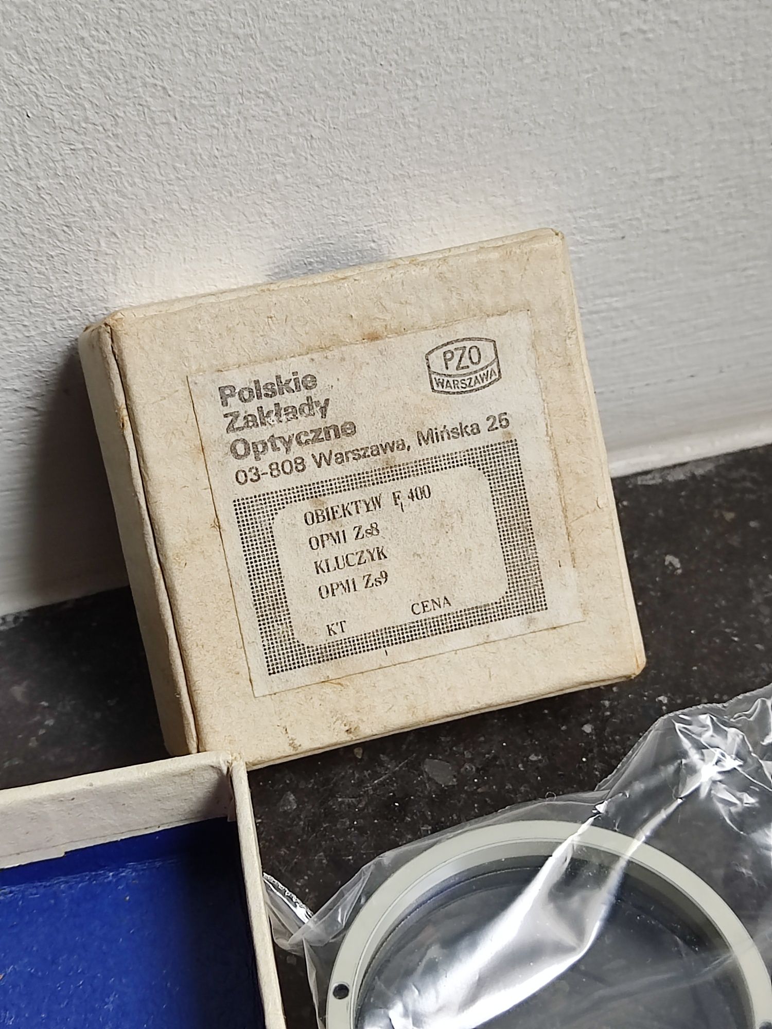 Obiektyw mikroskopowy F=400