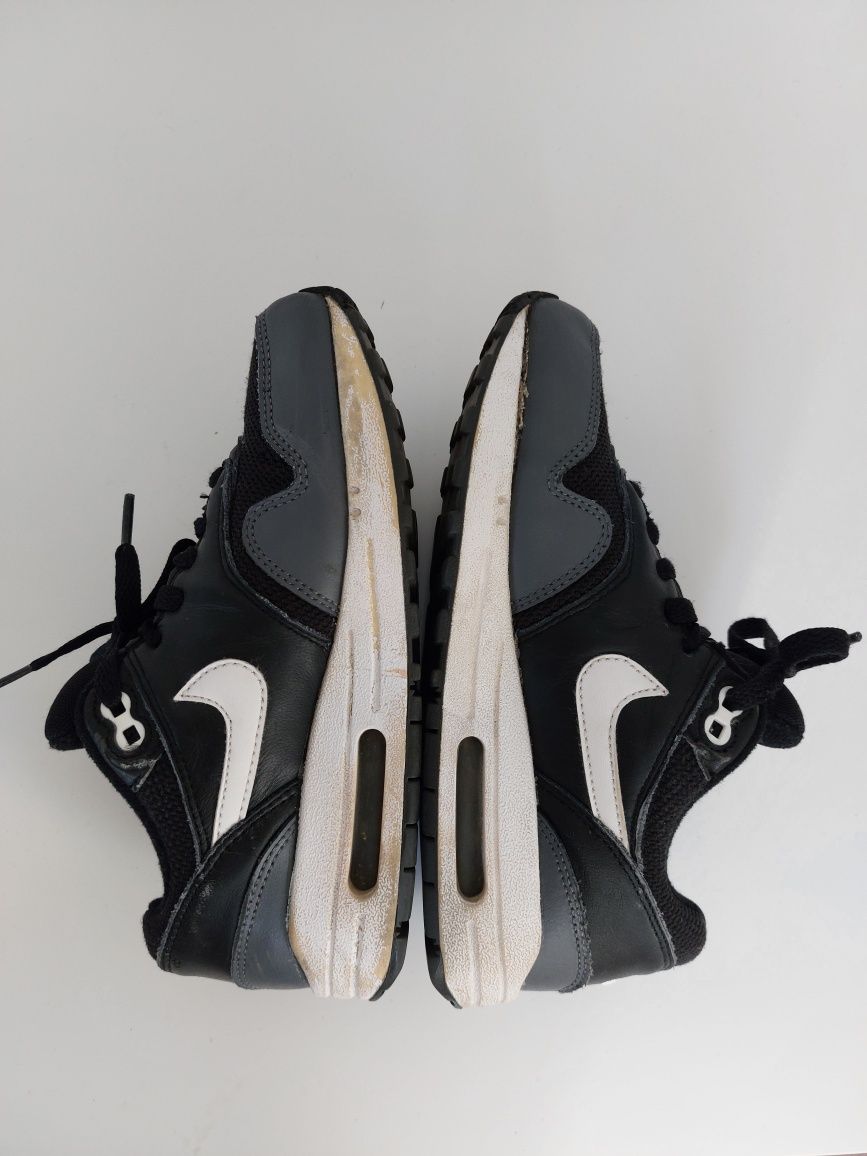 Buty NIKE AIR MAX 1 unisex eur 36  23 cm czarno szaro białe