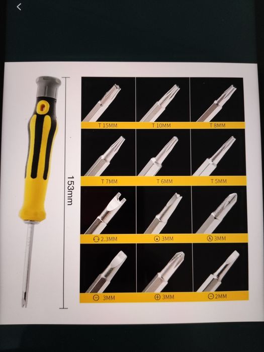 Kit chaves para game Boy e outros serviços