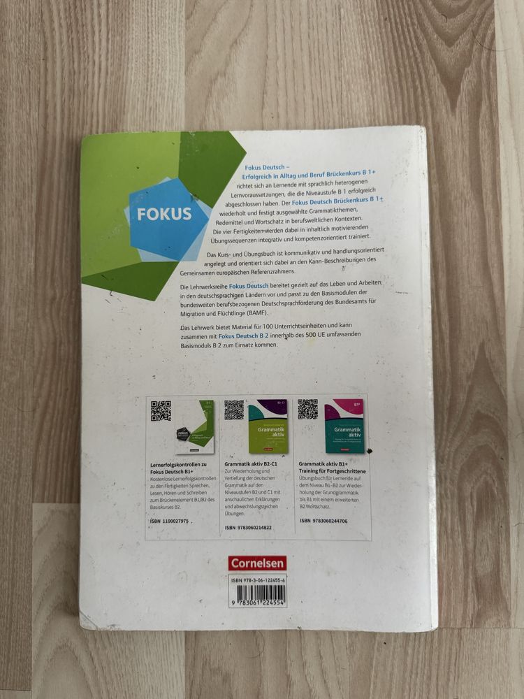 Książka „Fokus Deutsch B1+”