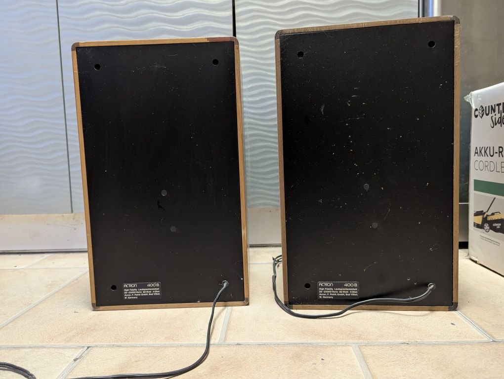 Acron 400b jak canton Braun heco kolumny podstawkowe