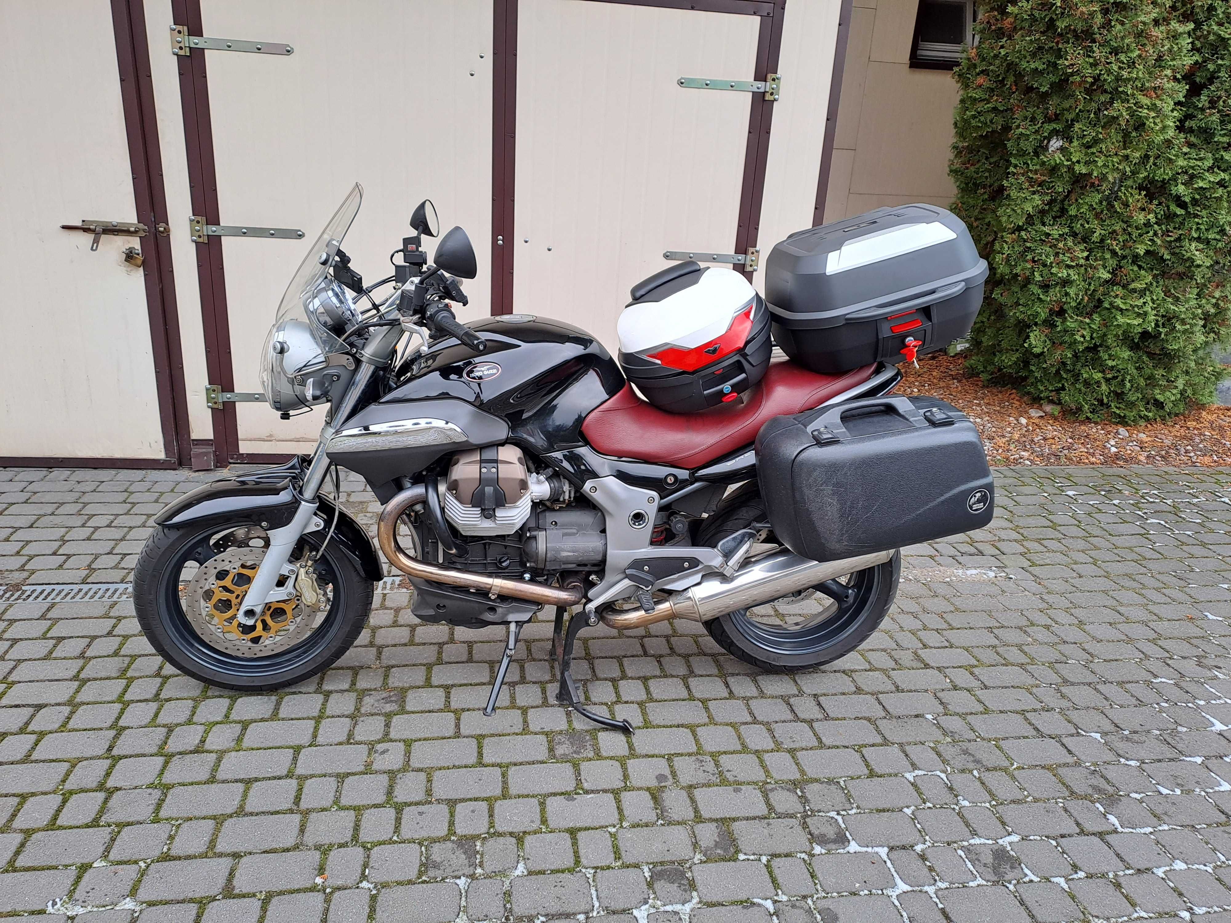 Moto Guzzi Breva 1100 z 2005r. doposażony możliwy transport