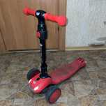 Дитячий самокат BabyHit Leader Red