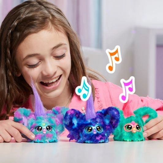 М`яка інтерактивна іграшка міні Фербі Furby furblets mini
Furby Furble