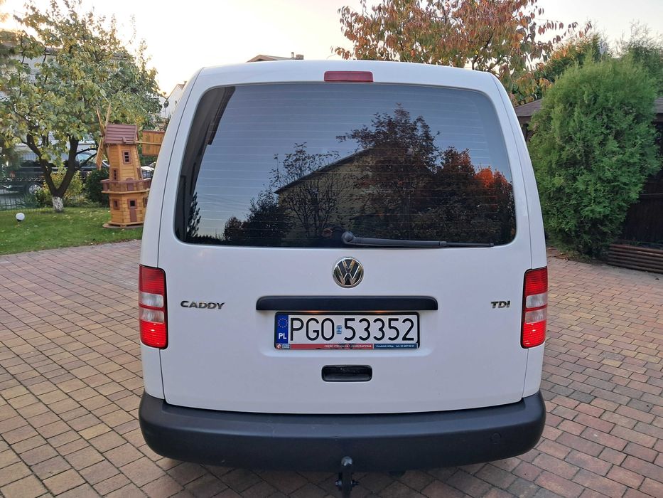 Vw Caddy 1.6 TDI.2013.Stan bardzo dobry.5 osobowy.