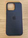Apple Silicone Case 16 Pro Max oryginał czarny