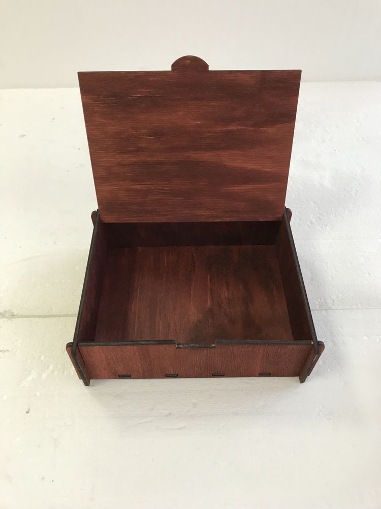 Коробка з фанери, подарункова коробка, бокс дерев’яний