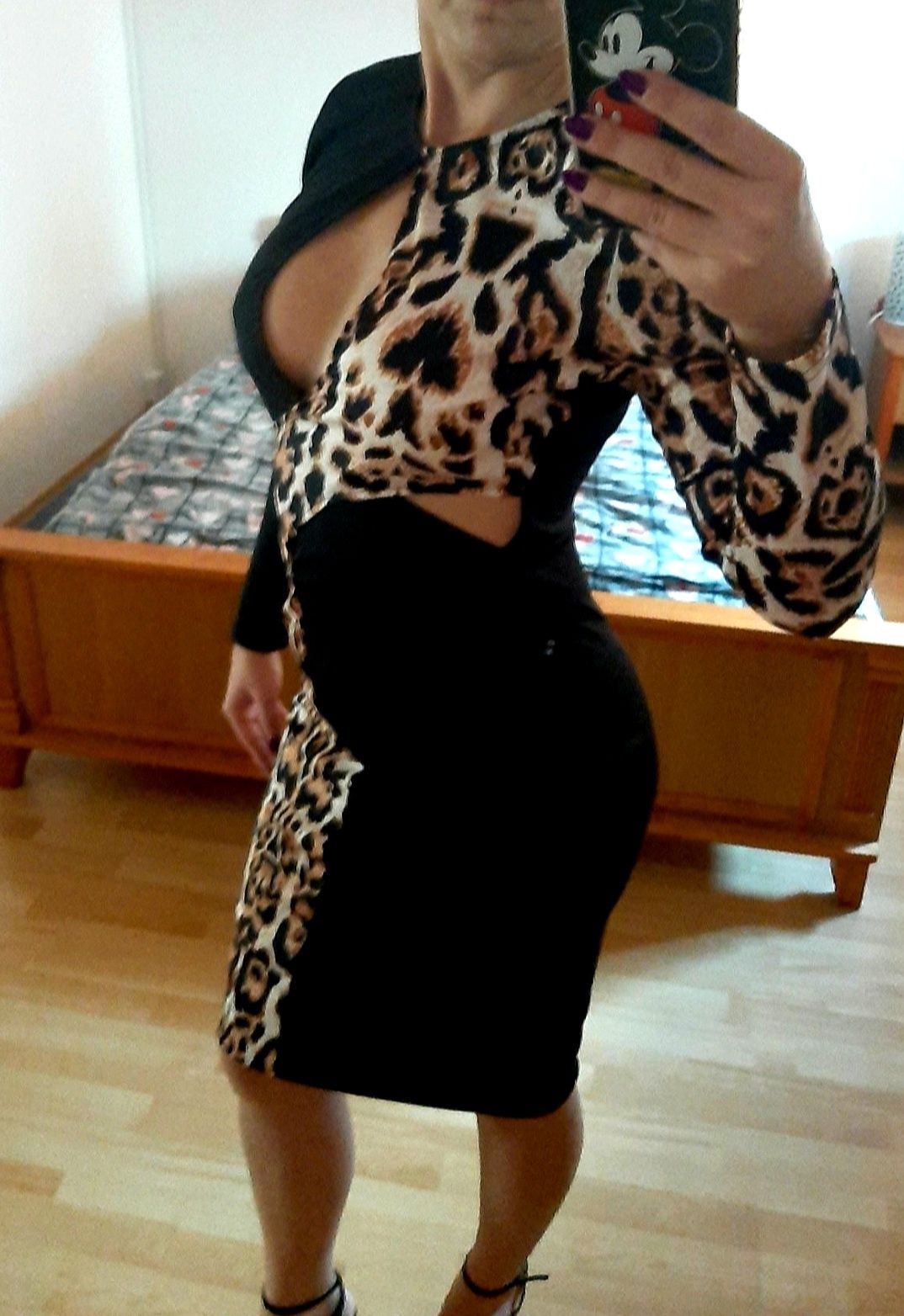 Sukienka Leopard