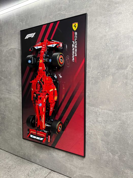 Настінний Тримач для LEGO Technic Ferrari F1 (42207) Ферарі Формула 1