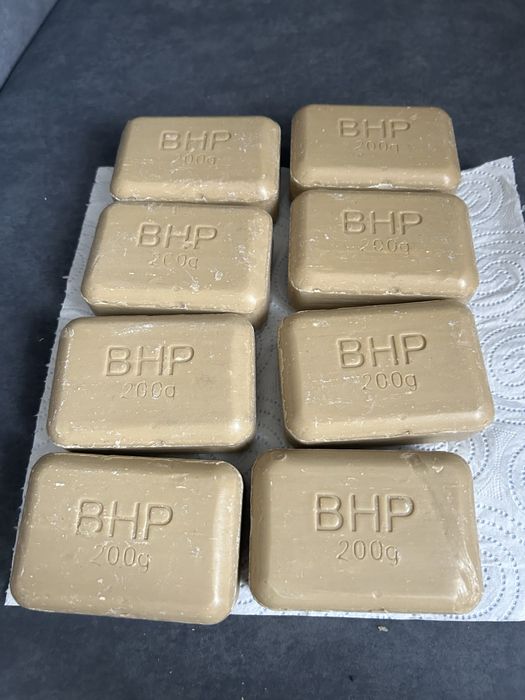 Nowe szare mydlo BHP 200g 8szt