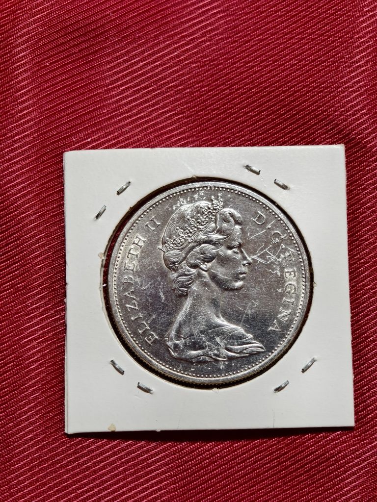 Canada 1 Dollar prata