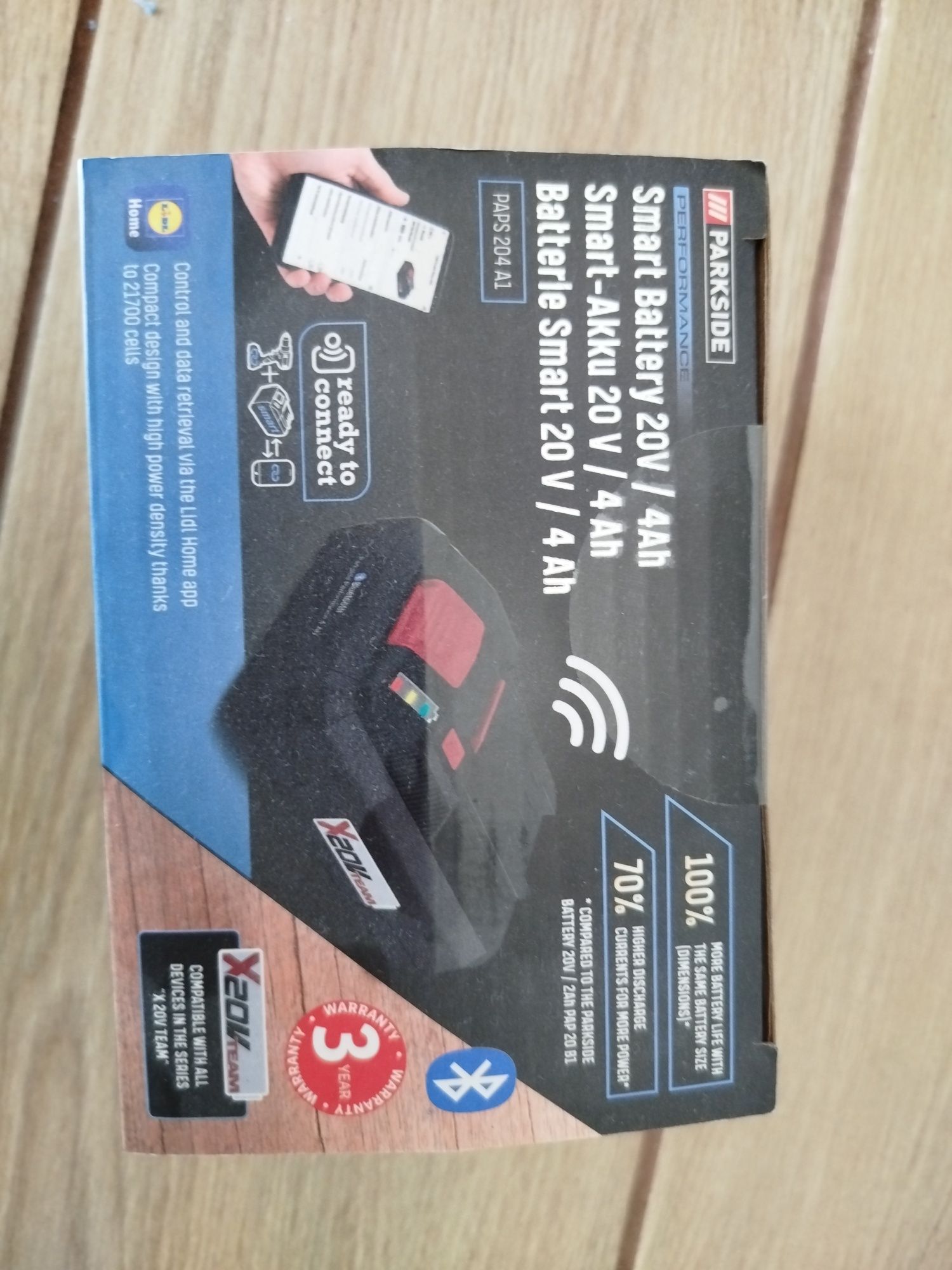 Akumulator smart Parkside Performance 20 V, 4Ah, PAPS 204 A1