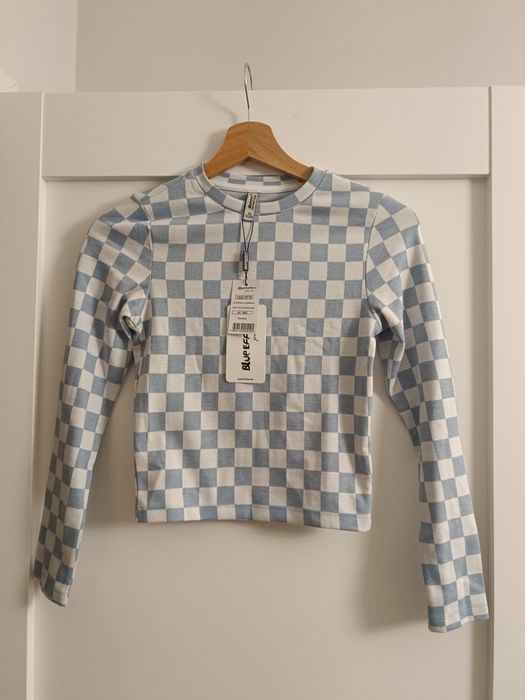Bluzka w szachownicę 146cm