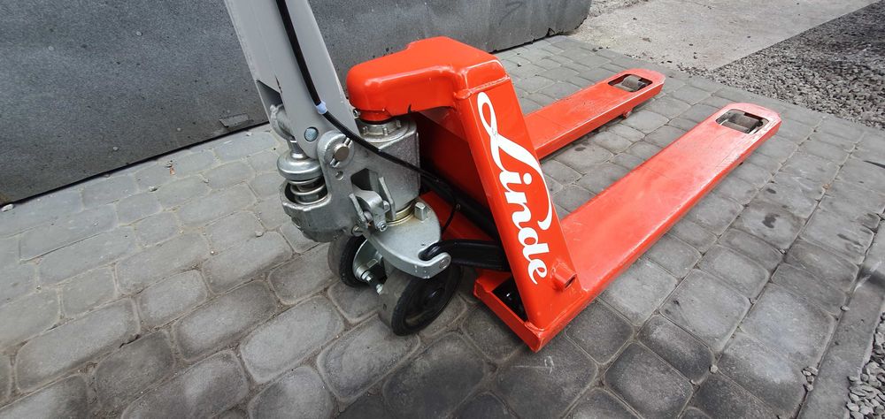 Paleciak z hamulcem - Linde - Schefer - udźwig 2500 kg - stan bdb