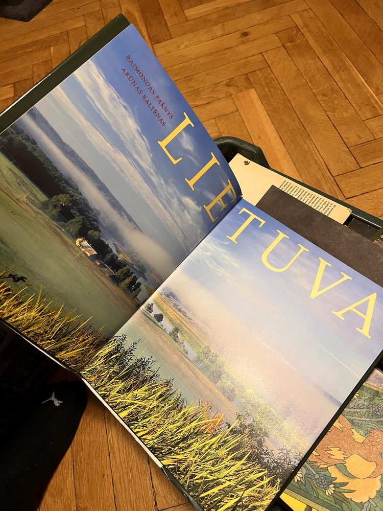 Litwa piękny kolorowy album fotograficzny