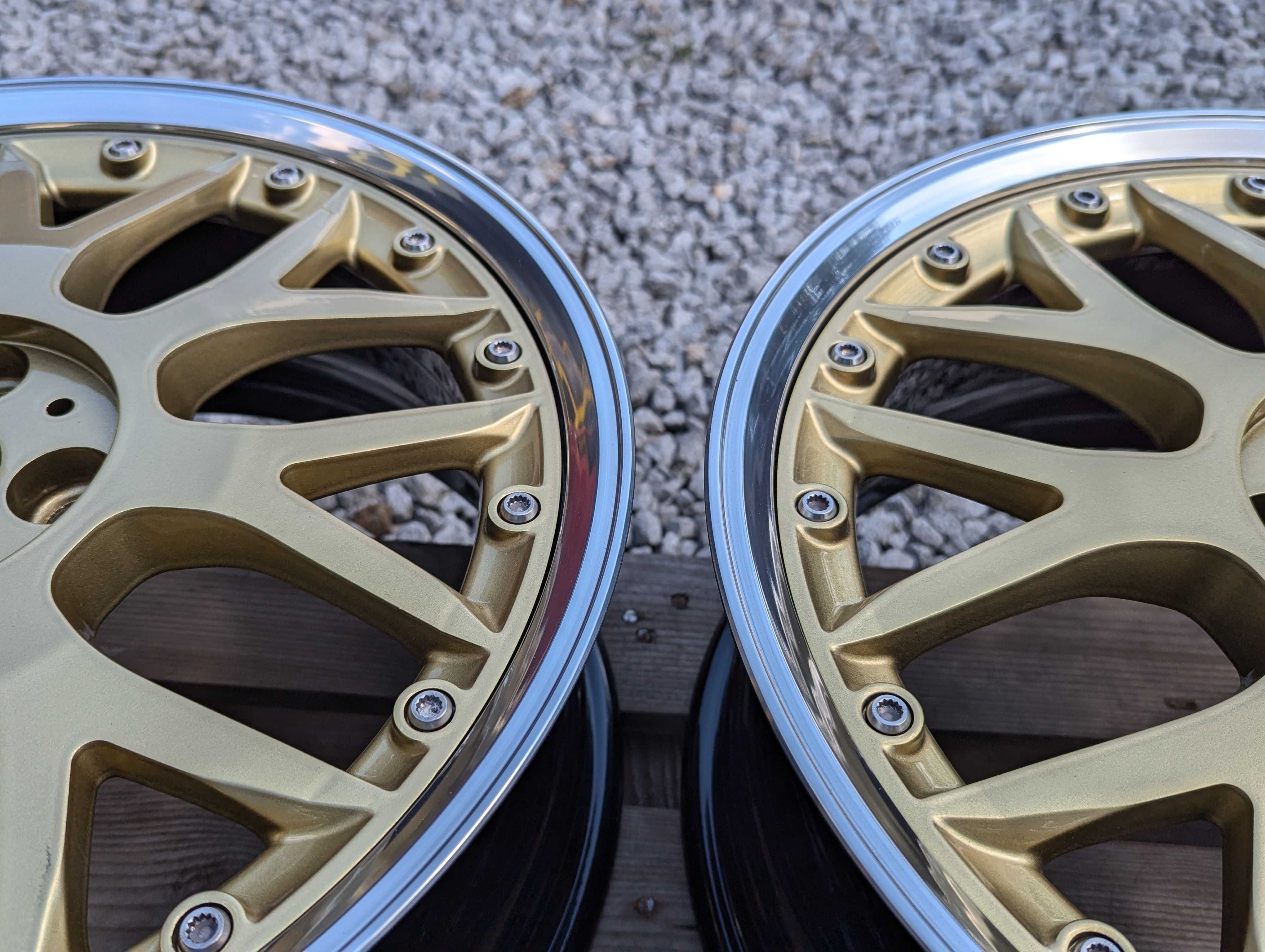 Oryginalne felgi BBS 17" Mini Golf Jetta VAG 4x100 skręcane Custom