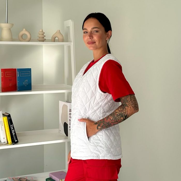 Жилет робочий утеплений, медичний жилет, жилет медичний НЕДОРОГО