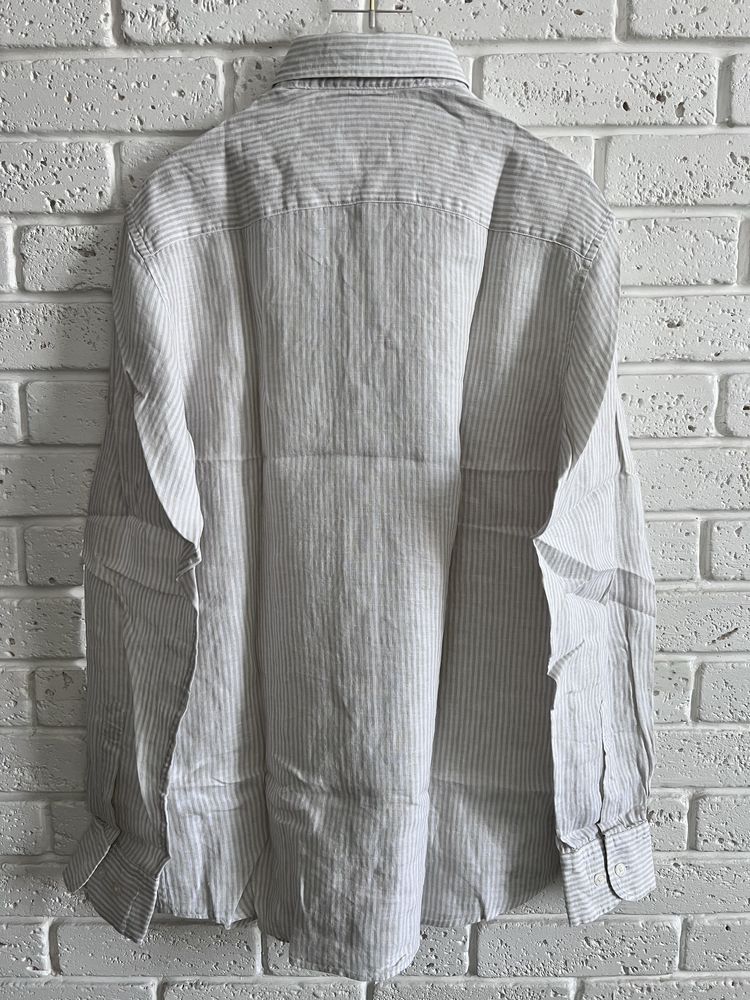 Чоловіча лляна сорочка від Massimo Dutti