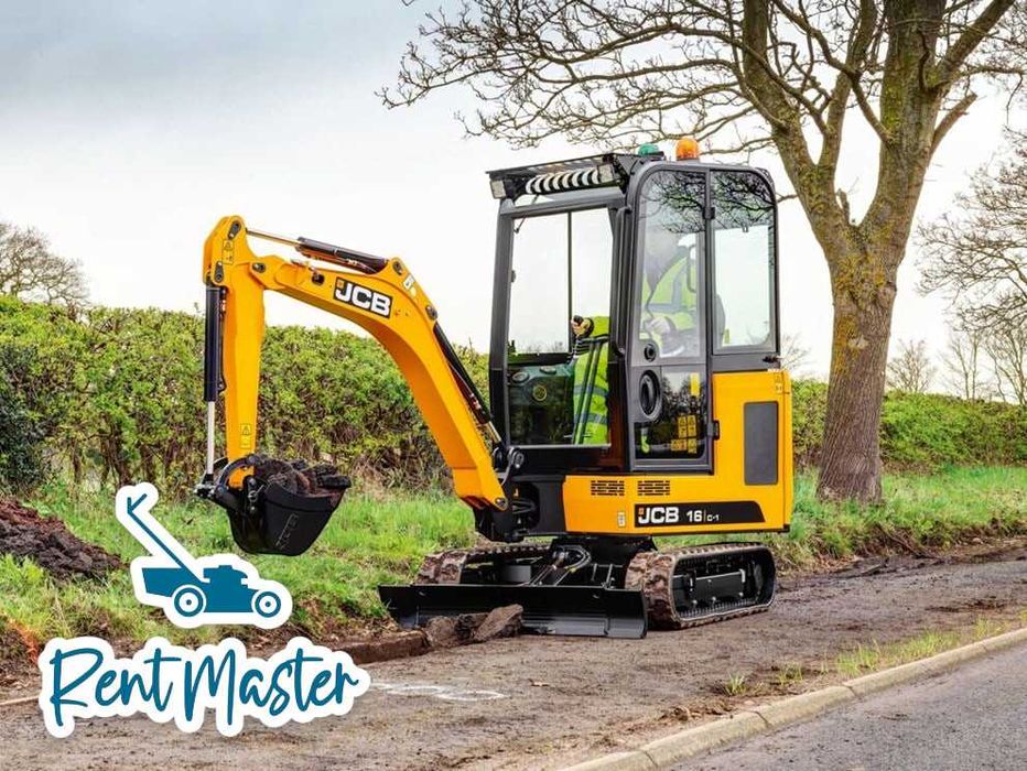 Minikoparka Mini Koparka Wynajem Wypożyczalnia r. 2025 JCB 16c-1 1,8t
