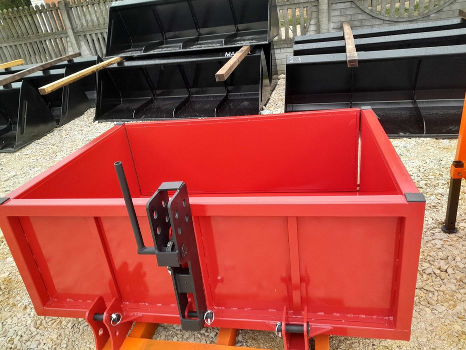Nowość skrzynia transportowa do traktora na tylni tuz solidna DOSTAWA