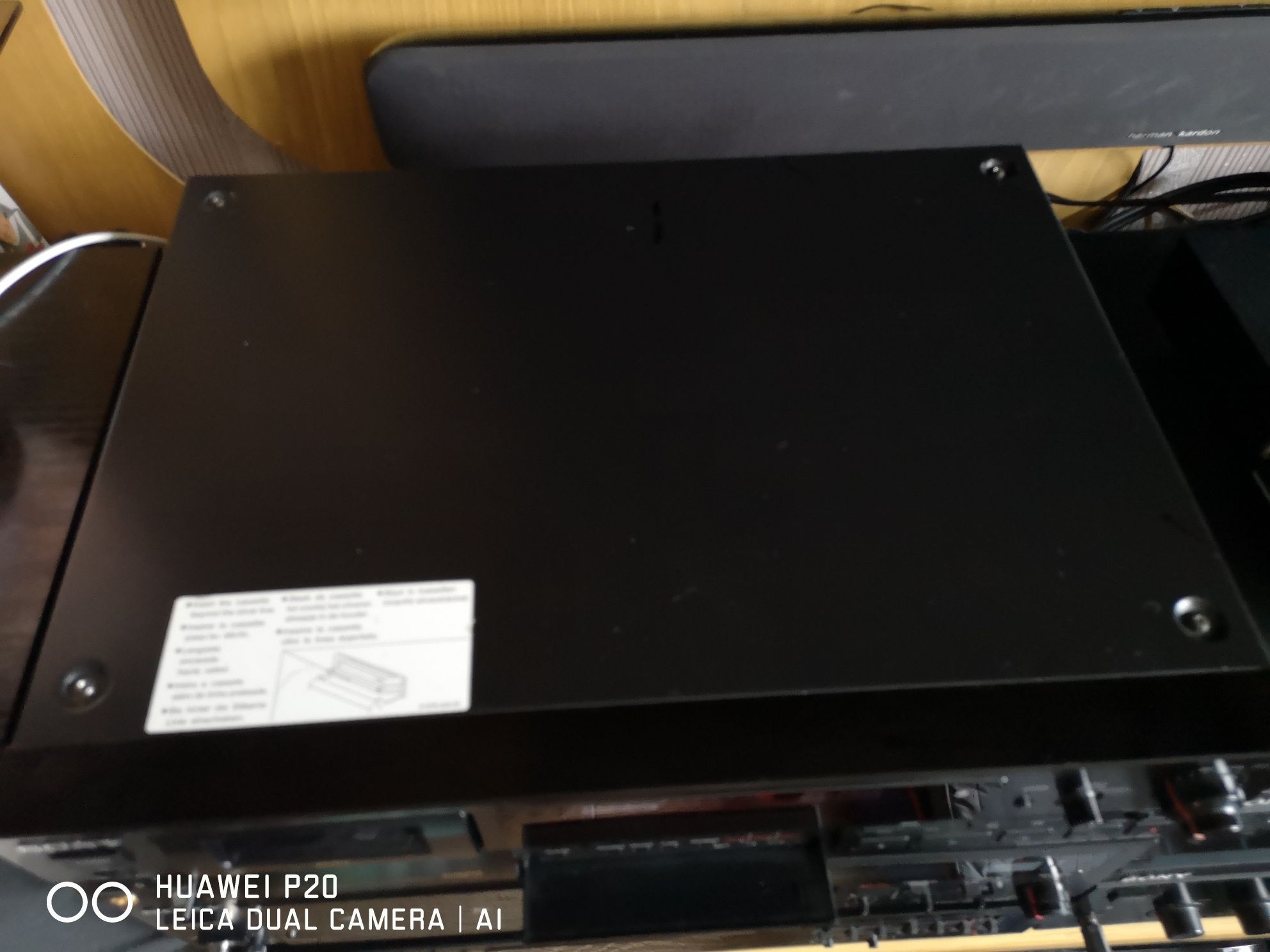 Sony dat 59ES Magnetofon bez boczków drewnianych.