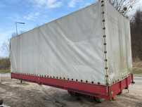 Zabudowa plandeka 6,45 m dach suwany MAN Mercedes DAF IVECO