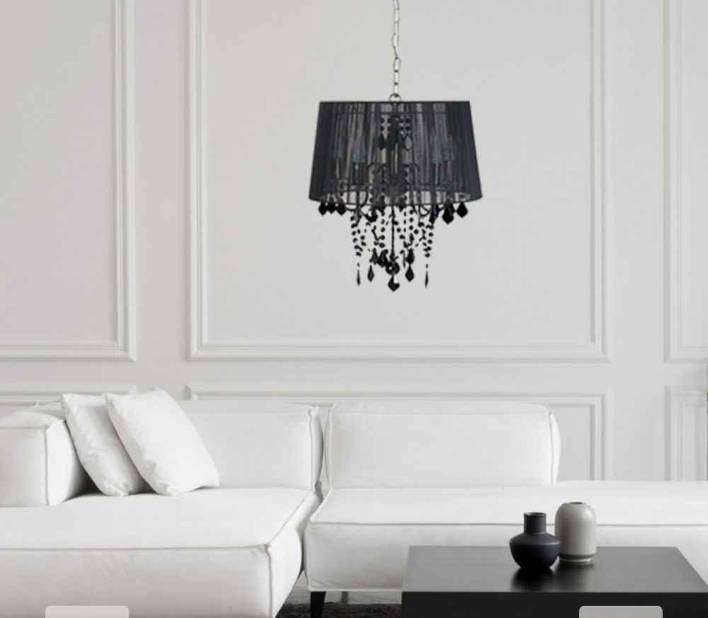 Zyrandol lampa sufitowa glamour Mona