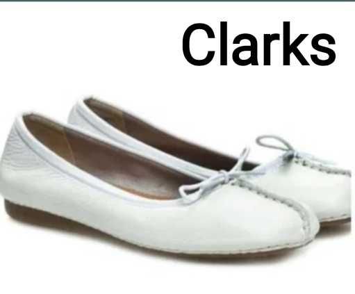 Жіночі шкіряні балетки  Clarks