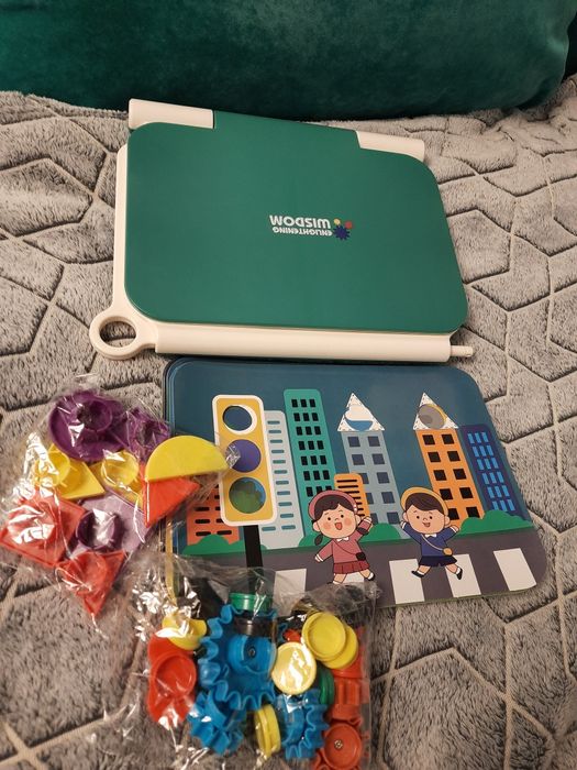 LCD планшет детский 2в1(мозаика)