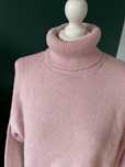 Sweter golf różowy Mango